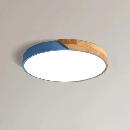 Skandynawska Lampa Sufitowa LED – Drewniana Elegancja do Twojego Domu