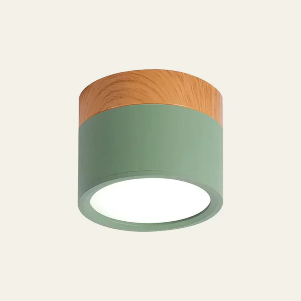Skandynawska Lampa Sufitowa LED Natynkowa - Smukła i Stylowa