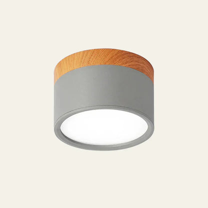 Skandynawska Lampa Sufitowa LED Natynkowa - Smukła i Stylowa