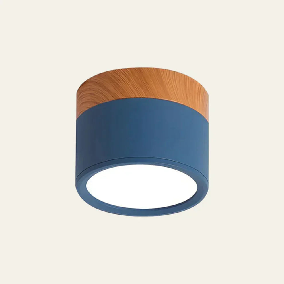 Skandynawska Lampa Sufitowa LED Natynkowa - Smukła i Stylowa