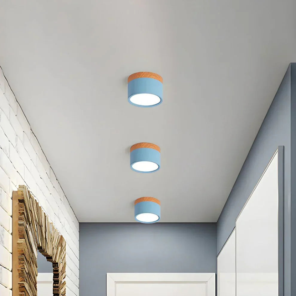 Skandynawska Lampa Sufitowa LED Natynkowa - Smukła i Stylowa