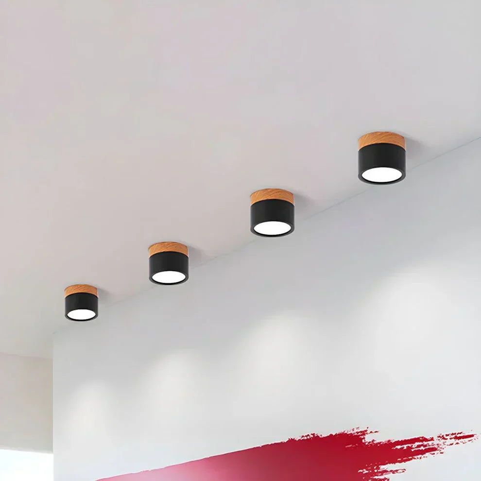 Skandynawska Lampa Sufitowa LED Natynkowa - Smukła i Stylowa
