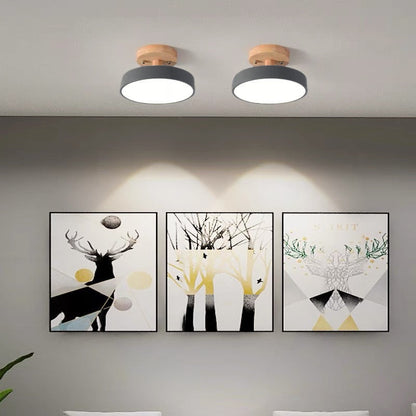 Skandynawska Lampa Sufitowa LED – Nowoczesne Oświetlenie Domu