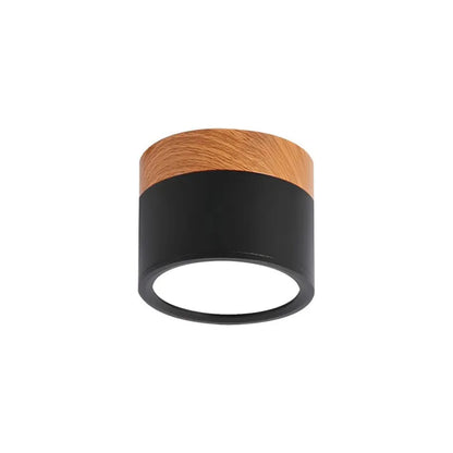 Smukła cylindryczna lampa sufitowa LED punktowa