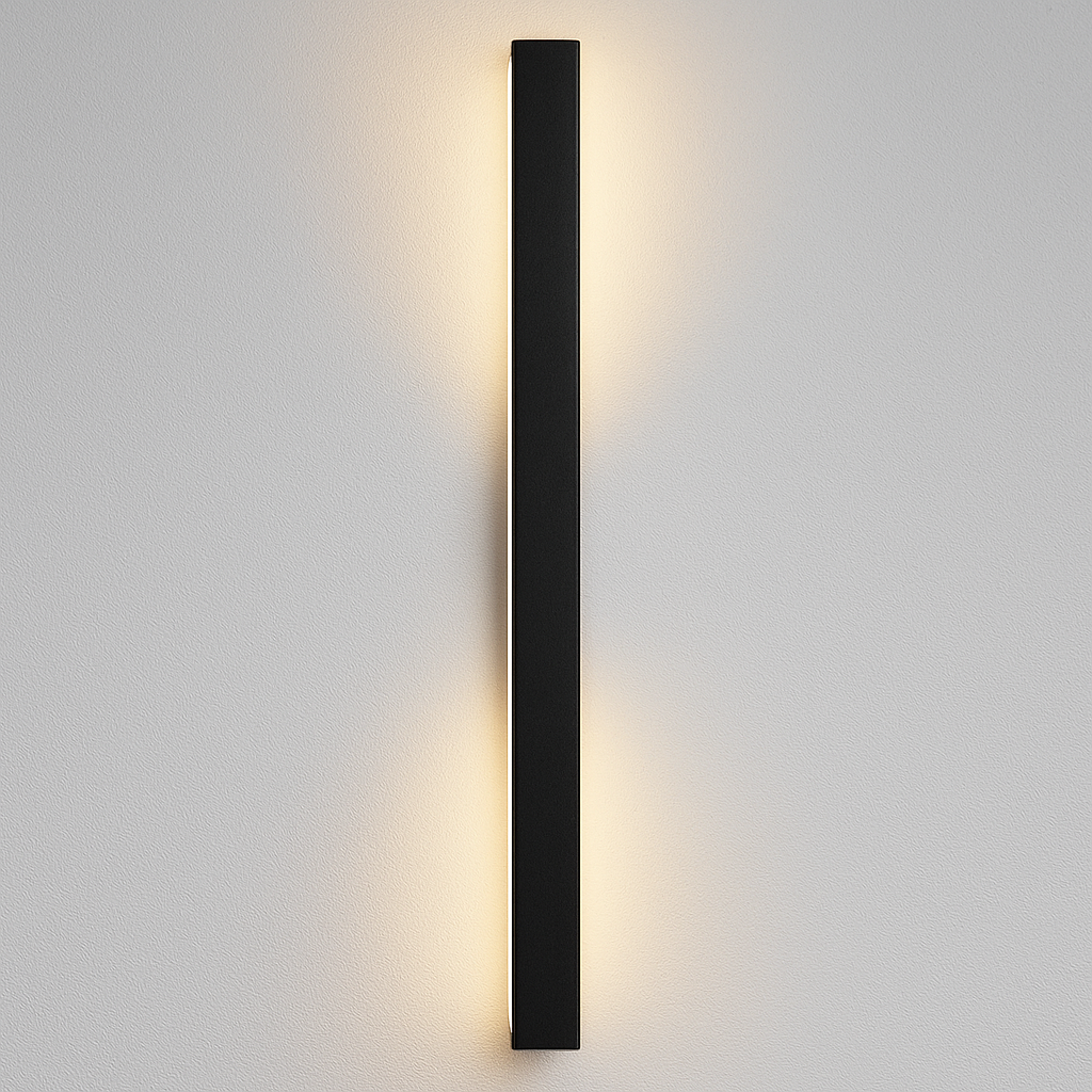 Smukła Lampa LED Zewnętrzna – Nowoczesny Kinkiet Tarasowy Ogrodowy