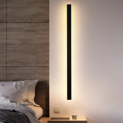 Smukła Lampa LED Zewnętrzna – Nowoczesny Kinkiet Tarasowy Ogrodowy