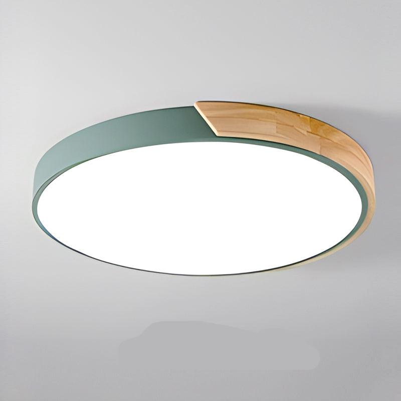 Smukła Skandynawska Lampa LED - Wnętrz Okrągły Design