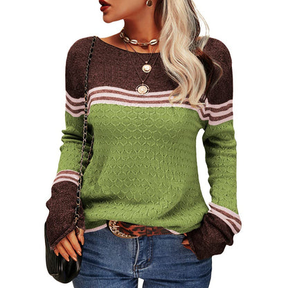 Sweter damski w paski - modny i uniwersalny