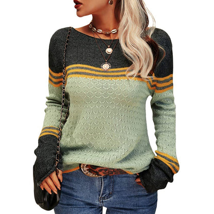 Sweter damski w paski - modny i uniwersalny