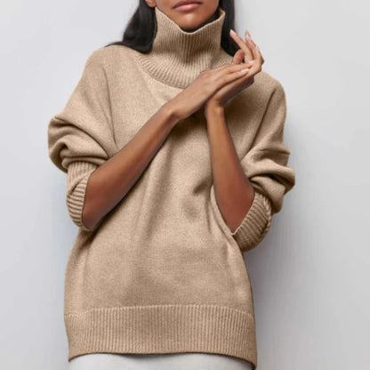 Sweter damski z golfem