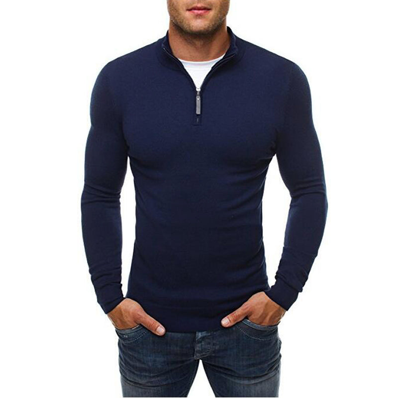 Sweter męski na zamek