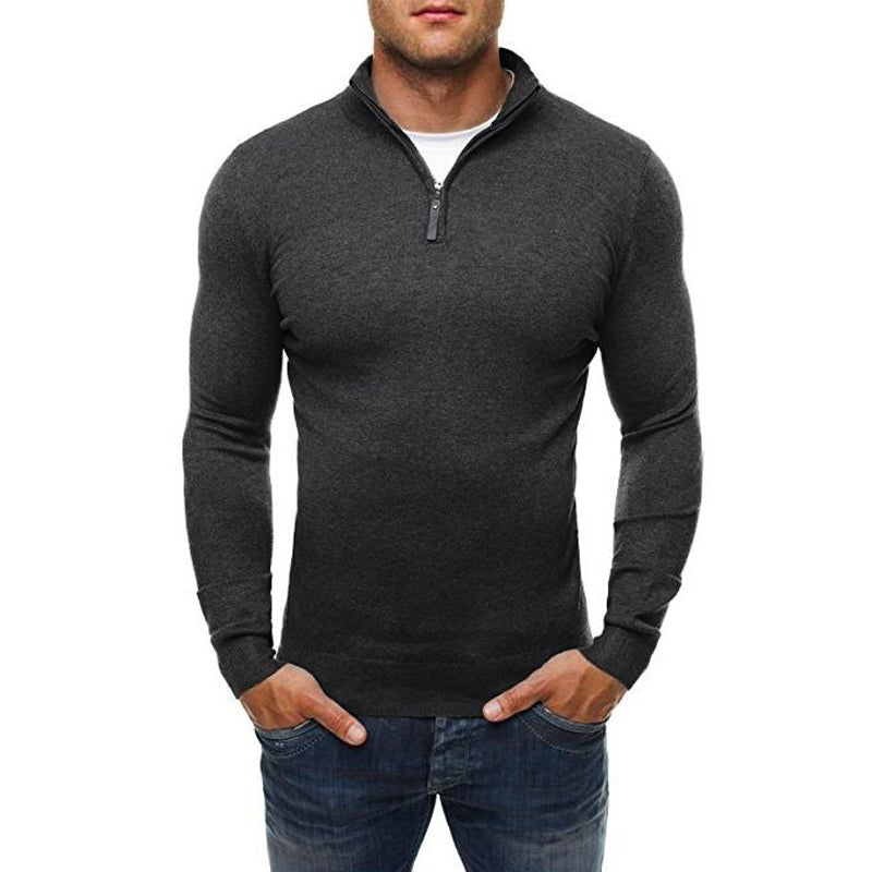 Sweter męski na zamek