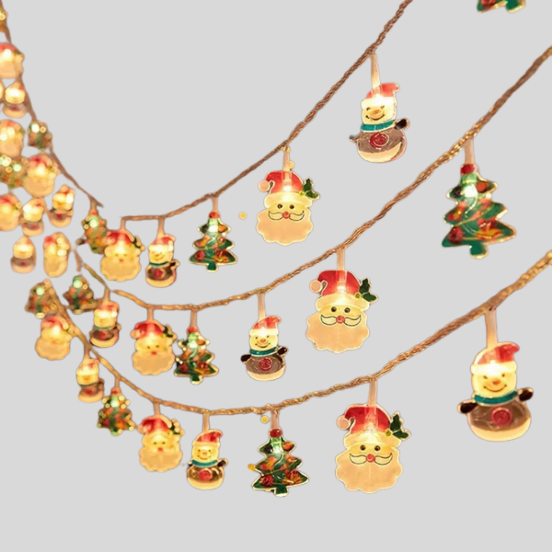 Świąteczne lampki choinkowe Bałwanek