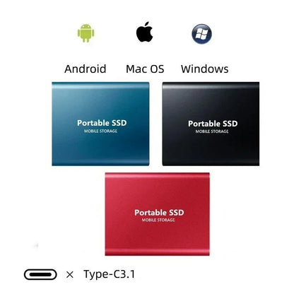 Szybki Zewnętrzny Dysk SSD 2TB – Błyskawiczna Pamięć, Zawsze pod Ręką!