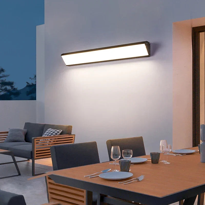 Trwała zewnętrzna wodoodporna lampa LED  – Energooszczędny i odporny na warunki atmosferyczne