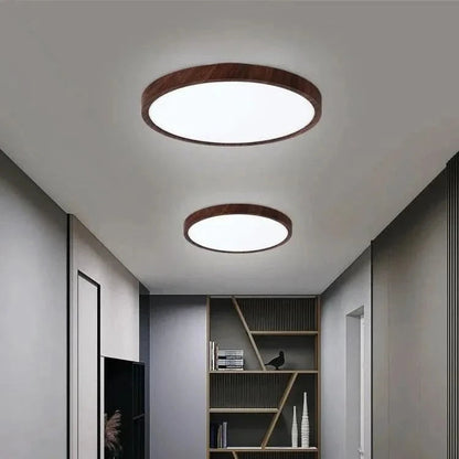 Ultracienka okrągła lampa sufitowa LED