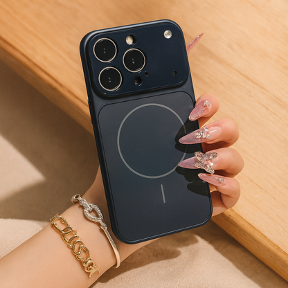 Unisex Etui na Telefon z Pierścieniem Magnetycznym i Smukłą Ochroną