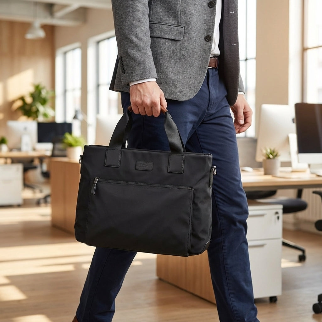 Unisex Torba na Laptopa – Bezpieczeństwo i Profesjonalny Styl
