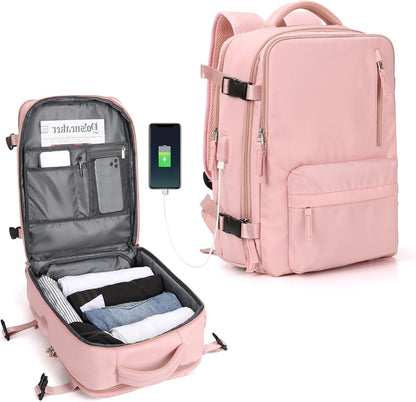 Unisex Torba na Laptopa z Wieloma Komorami i Paskiem