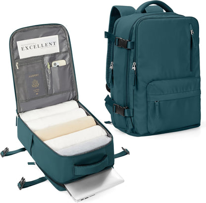 Unisex Torba na Laptopa z Wieloma Komorami i Paskiem