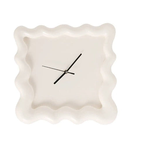 Współczesny Smukły Minimalistyczny Okrągły Zegar Ścienny