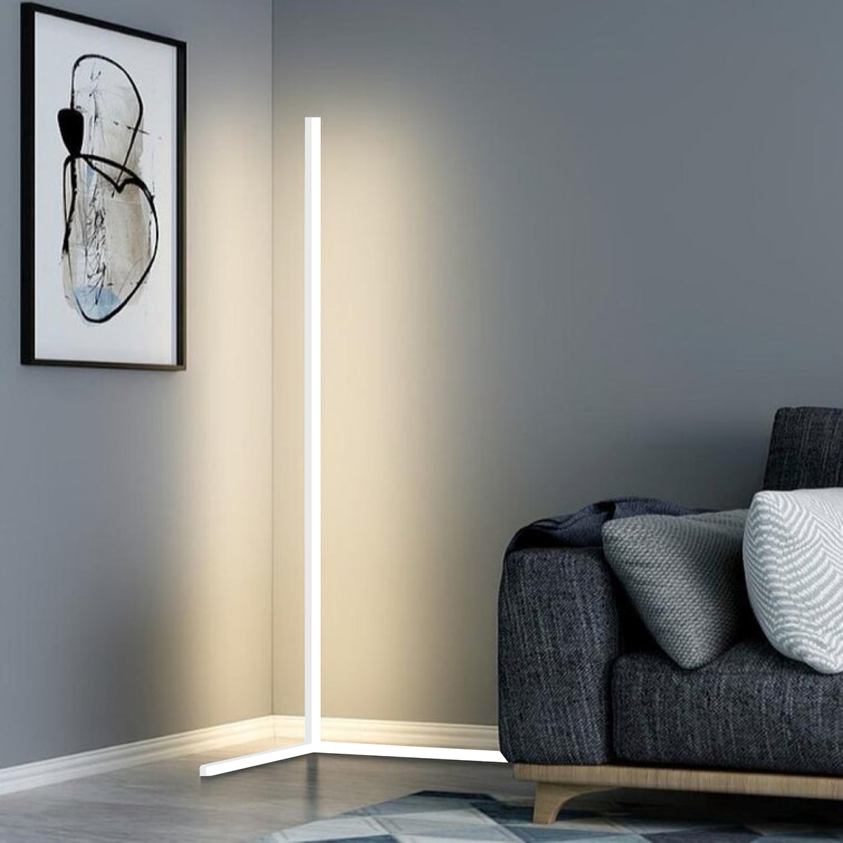 Wszechstronne Regulowana narożna lampa LED