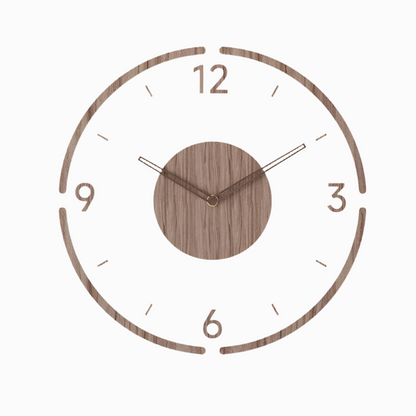 Zegar Ścienny Skandynawski - Minimalistyczny Design