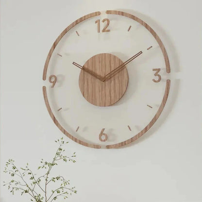 Zegar Ścienny Skandynawski - Minimalistyczny Design